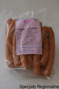 Parówki z indyka