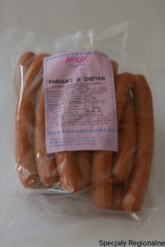 Parówki z indyka AR-KOS 1