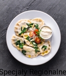 Pierogi ze szpinakiem i kozim serem 500 g